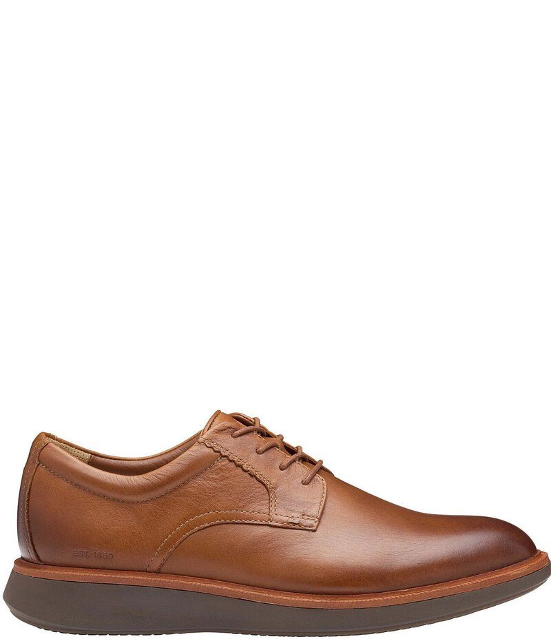 ジョンストンアンドマーフィー メンズ シューズ ドレスシューズ オックスフォード レザー Johnston Murphy Mens XCParker Leather Plain Toe Oxfords