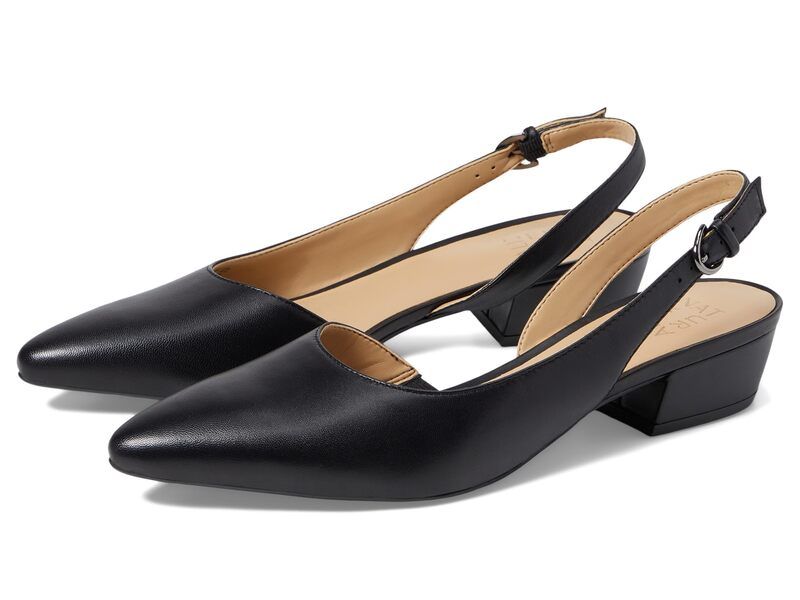 ナチュライザー レディース シューズ ヒール Naturalizer Banks Black Leather ブラック