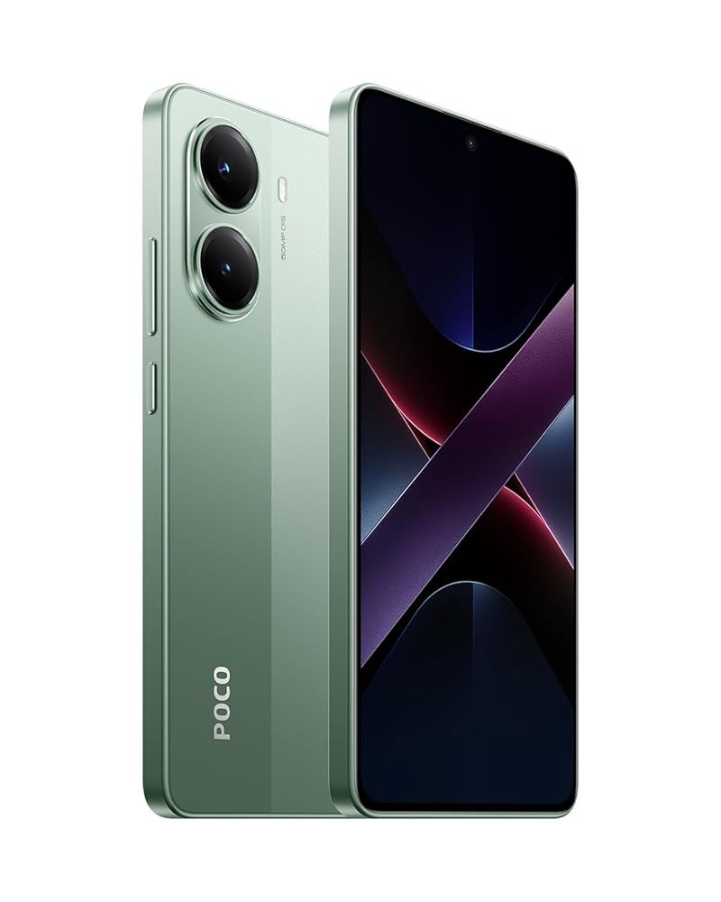 Xiaomi POCO X7 Pro 8GB+256GB 日本語版 Simフリー スマートフォン 90Wハイパーチャージ 120Hz 有機ELディスプレイ IP68 グリーン