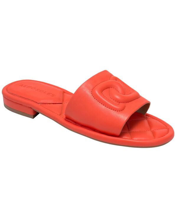 エアロソールズ レディース シューズ サンダル Aerosoles Womens Jilda Open Toe Flat Sandals Orange オレンジ