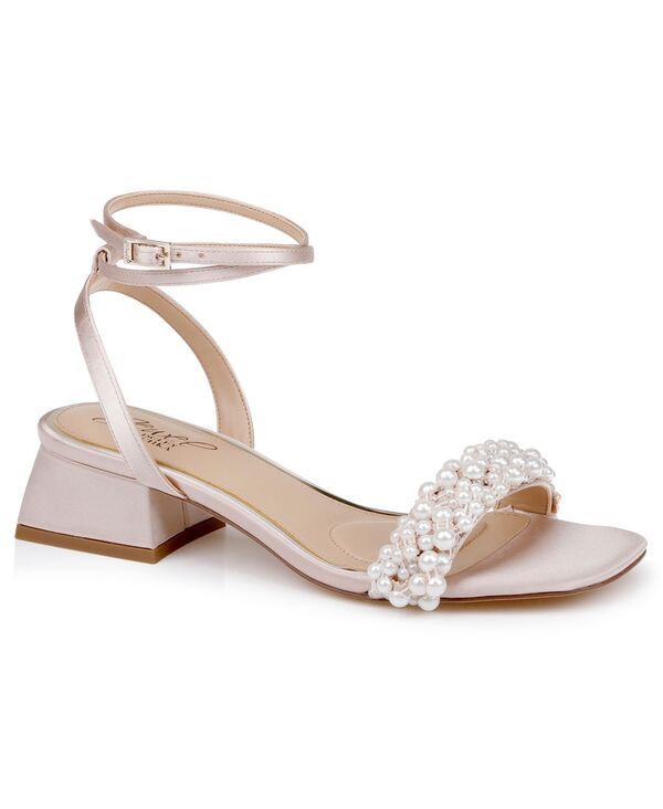 ジュウェルダグレイミシュカ レディース シューズ サンダル Jewel Badgley Mischka Womens Payton Square Toevening Sandals Champagne