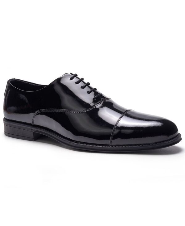 アンソニー ヴィア メンズ シューズ オックスフォード キャップ Anthony Veer Mens Nero CapToe Tuxedoxford Shoe Black ブラック