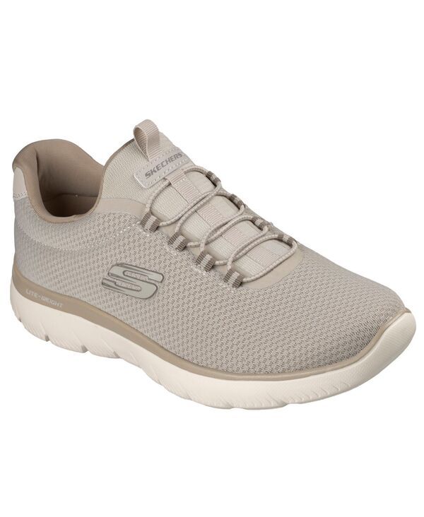 スケッチャーズ メンズ シューズ スニーカー Skechers Mensummits Comfort SlipOn Lifestyle Sneakers from Finish Line Taupe
