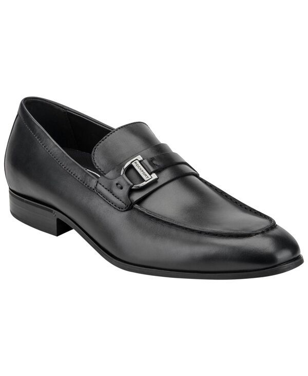 ロックポート メンズ シューズ スリッポン・ローファー Rockport Mens Carlo Almond Toe SlipOn Dress Loafers Black ブラック