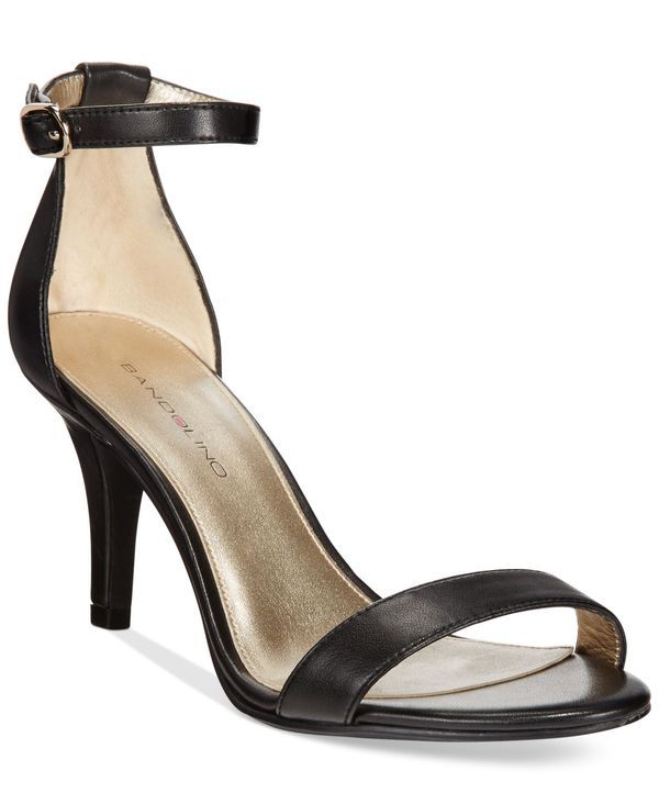 バンドリーノ レディース シューズ サンダル Bandolino Womens Madia Two Piece Dress Sandals Black ブラック
