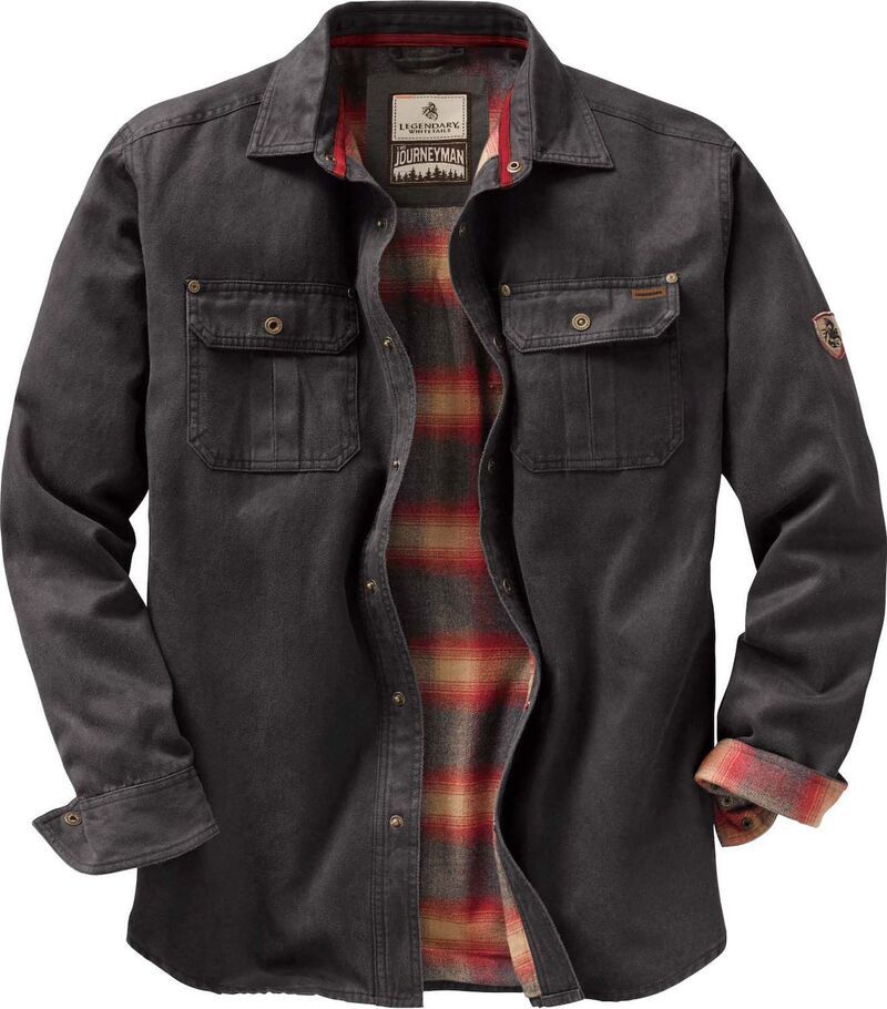 レジェンダリーホワイトテイルズ レディース アウター ジャケット・ブルゾン シャツ Mens Legendary Whitetails Journeyman Flannelined Shirt Jac