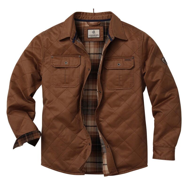 レジェンダリーホワイトテイルズ レディース アウター ジャケット・ブルゾン キルティング シャツ Mens Legendary Whitetails Quilted Journeyman Flanne