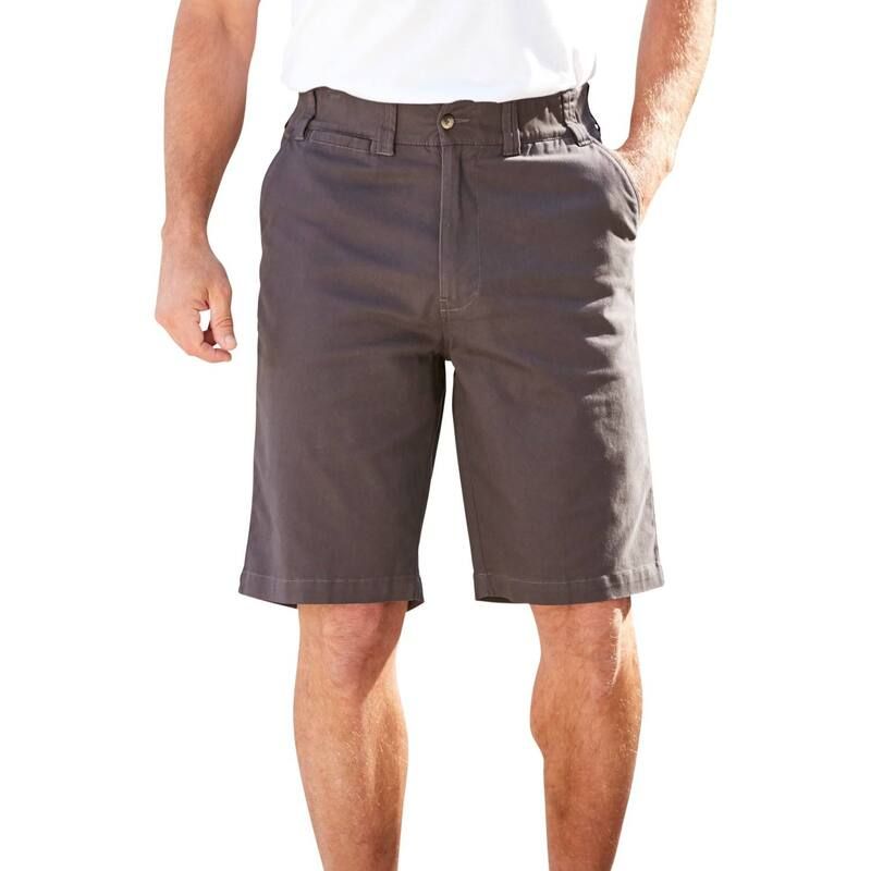キングサイズ レディース ボトムス ハーフパンツ・ショーツ トール ショートパンツ KingSize Mens Big Tall 10 Flex FullElastic Waist Chino Sho