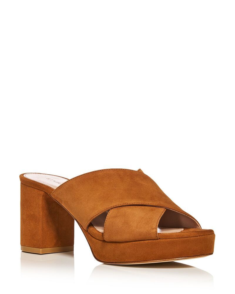 スチュアート ワイツマン レディース シューズ サンダル プラットフォーム Stuart Weitzman Womens Dayna Platform Sandals Boho Tan タン