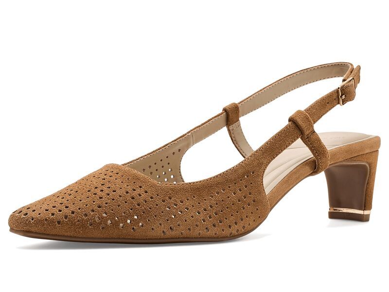 ケネスコール レディース シューズ ヒール Kenneth Cole New York Marbella Perf Brown Suede ブラウン
