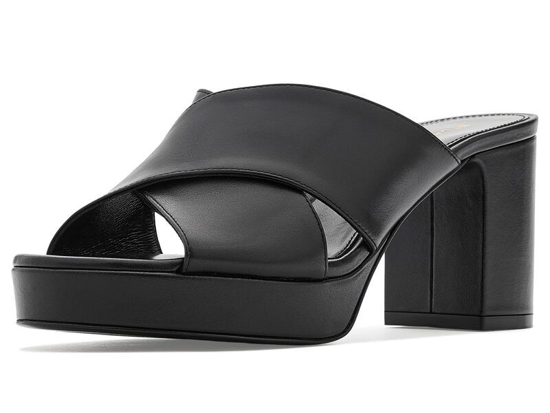 スチュアート ワイツマン レディース シューズ ヒール プラットフォーム Stuart Weitzman Dayna Platform Slide Black ブラック