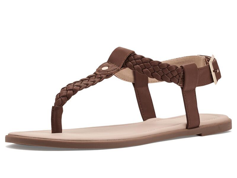 ジュルネ コレクション レディース シューズ サンダル Journee Collection Genevive Brown ブラウン
