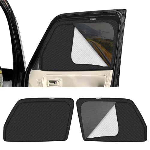 新型 スズキ スペーシア スペーシアカスタム MK54S MK94S 専用 サンシェード マグネット式 サイド用 車種専用 2in1一体式 カーシェード Spacia Spacia Custom メッシュカーテン 換気 断熱 日除け メッシュ ecf09191