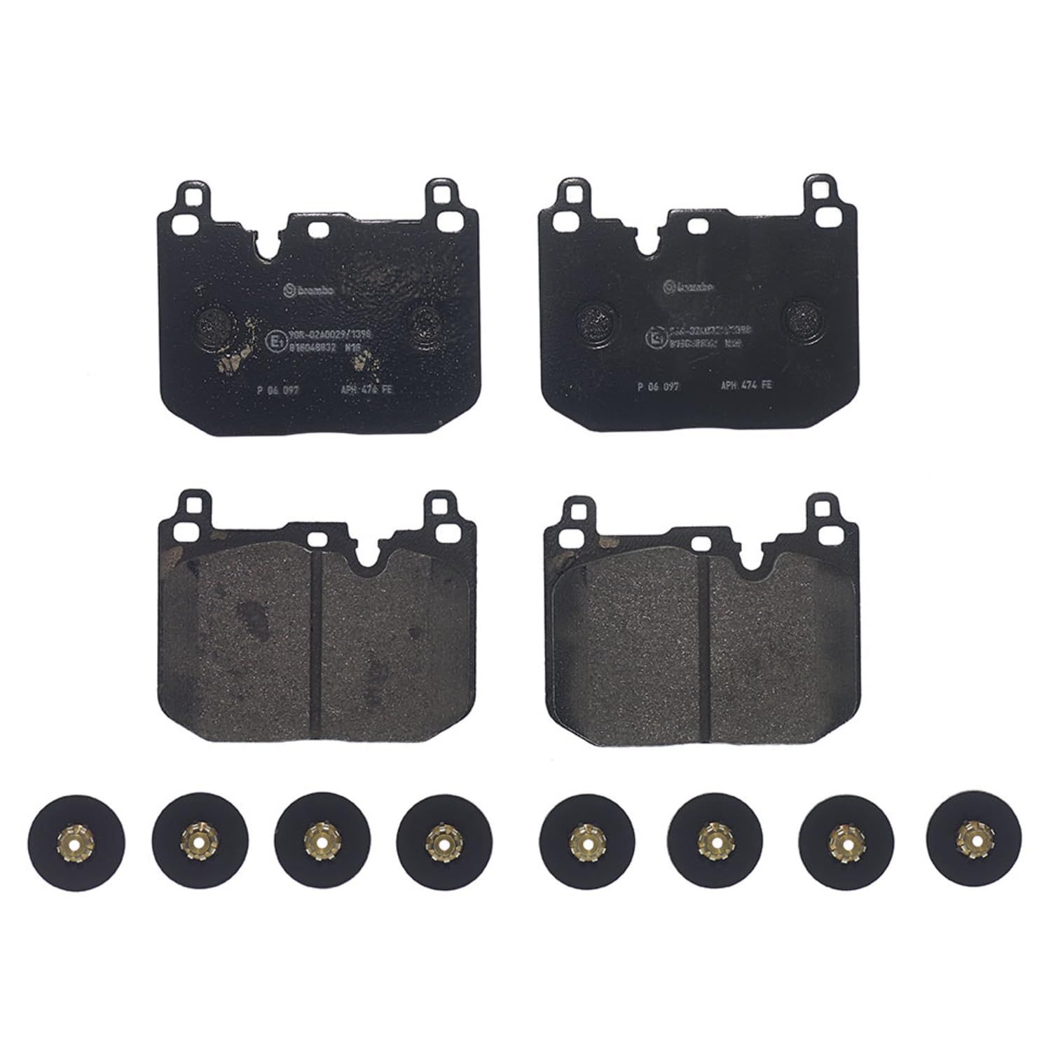 新品 BREMBO（ブレンボ ）/ブラックパッド ブレーキパッド 品番：P06097