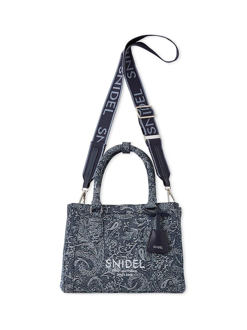 新品 [スナイデル] バリエロゴバッグ SWGB261648 レディース NVY Free Size