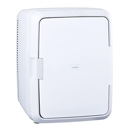 ツインバード 燕三条 2電源式ポータブル電子適温ボックス 保冷保温庫 20L DC電源対応 ポータブル冷蔵庫 車載対応 熱中症対策 大容量 静音設計【1年】ホワイト HR-EB08W/ c5e9c281