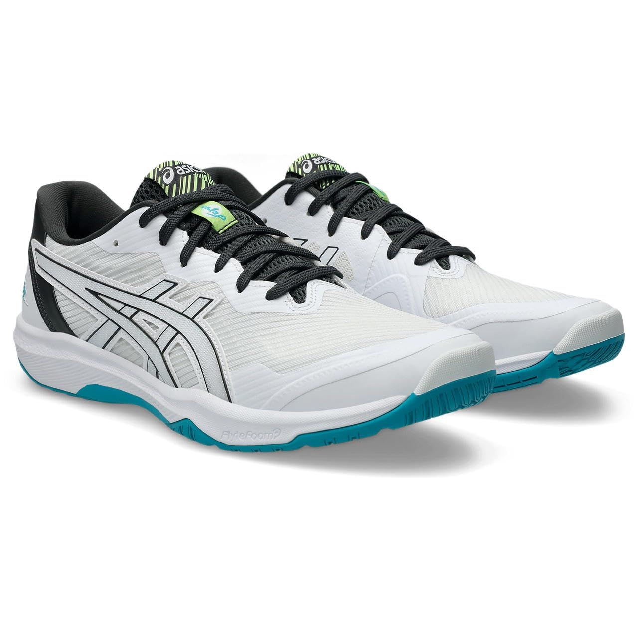 [アシックス] バレーボールシューズ ROTE JAPAN LYTE FF 3 1053A054 ユニセックス大人 105(ホワイト/ラグーン) 28.0 cm 2E [105(ホワイト/ラグーン)] [28.0 cm 2E]