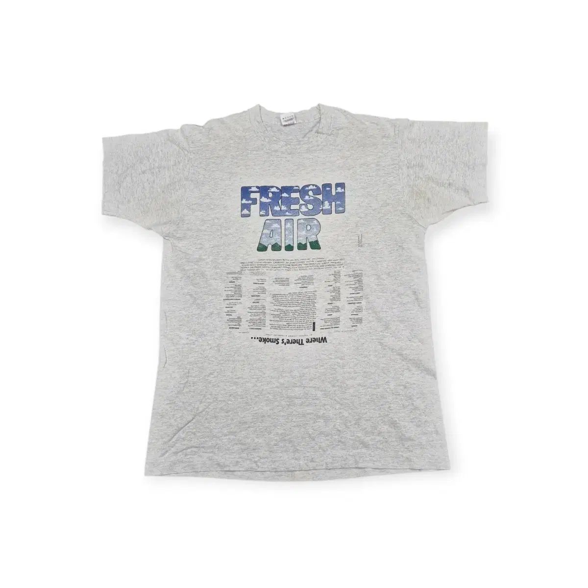 ヴィンテージ禁煙Tシャツ