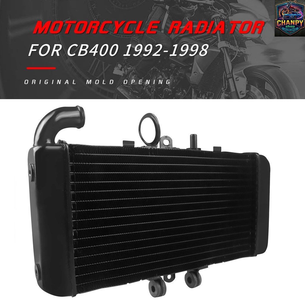 ホンダ CB400 VTEC CB 400 1992-2008 VTEC400 1992-2008 オートバイ エンジン ラジエーター クーラント クーラー 冷却水タンク
