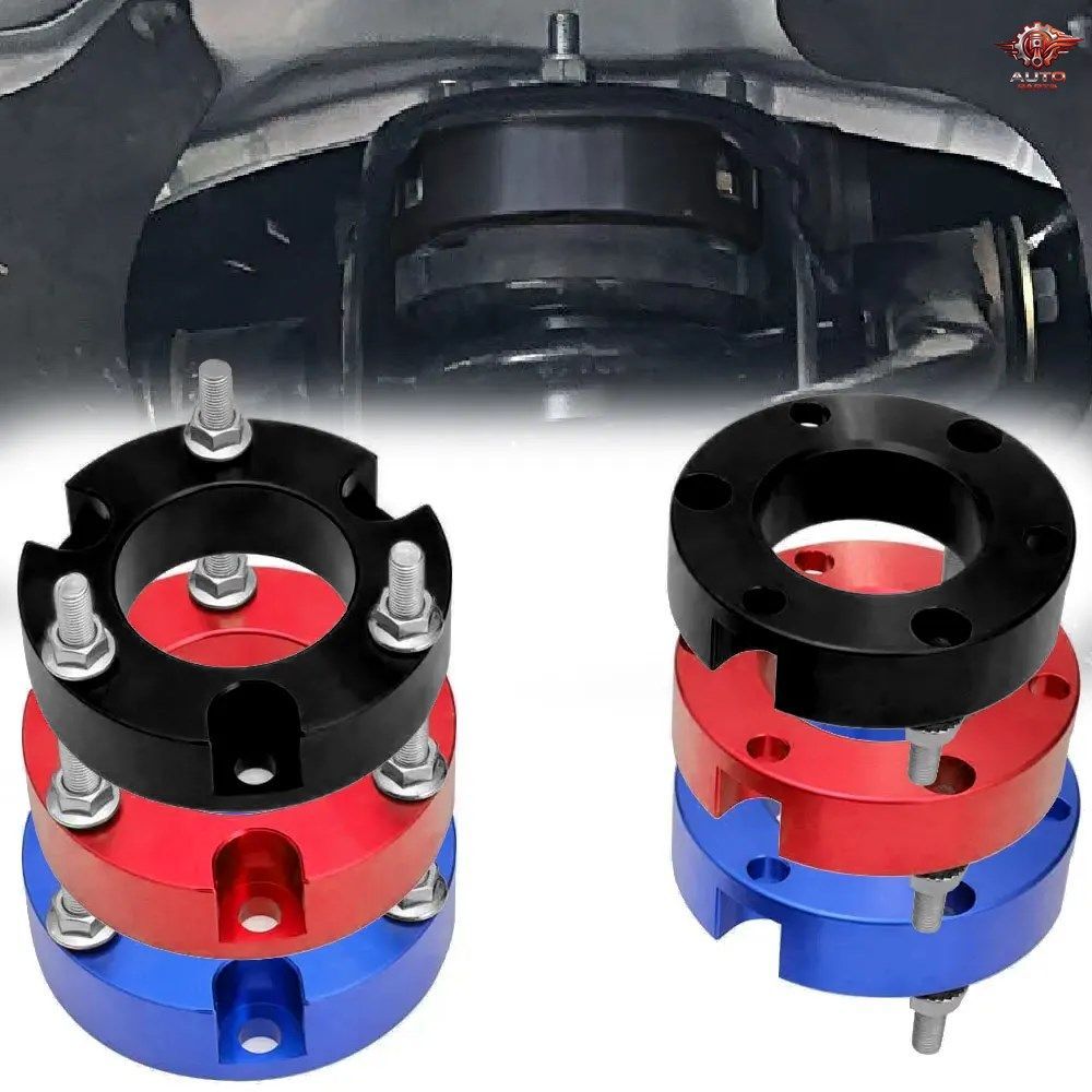 25mm フロントコイルサスペンションストラットショックアブソーバーリフトアップトヨタハイラックスヴィーゴコイルスペーサーストラットシ