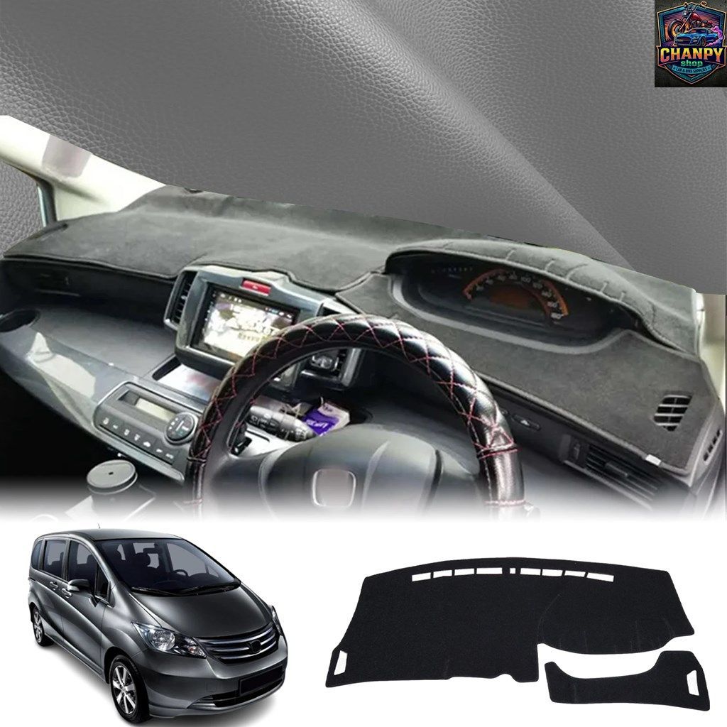 ホンダ フリード GB3 GB4 GP3 2008-2015 RHD 車のダッシュマット ダッシュボード カバー パッド ダッシュマット サンネ カーペット