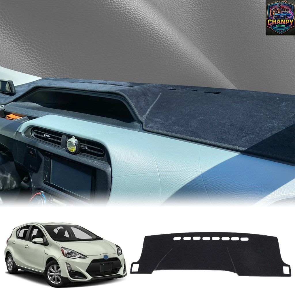 トヨタ プリウス C アクア 2012 2013 2014-2019 車のダッシュマットダッシュボードカバーパッドダッシュマット SUNE カーペット