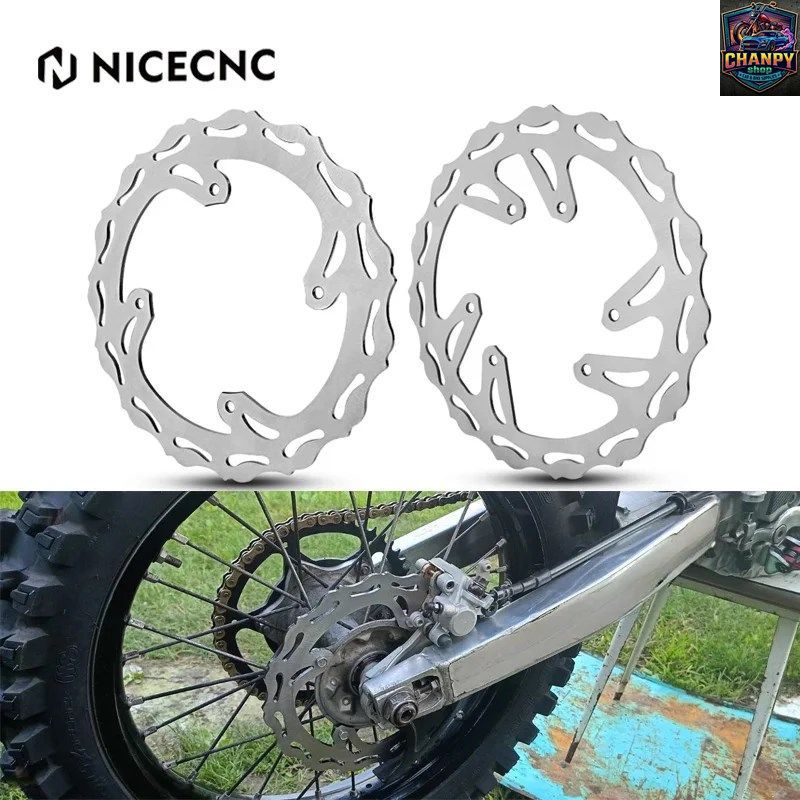 オートバイ用 240mm フロント/リア ブレーキディスクローター ホンダ CRF450R CRF250R 2004-2014 CR125 CR250 2002-2007 CRF250X CRF450X 2