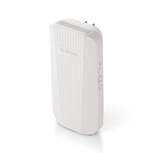 エレコム WiFi 無線LAN 中継器 Wi-Fi6 11ax 2402＋574Mbps コンセント直挿し EasyMesh対応 離れ家モード搭載 ホワイト WTC-W602-W★ d4568e5e
