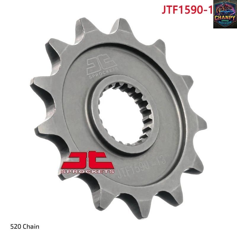 JTR1590 13SC ヤマハ YZ125 L2M2 2020-2021 ドライブトレインパーツ ギア モーターサイクルホイール スチール製リアスプロケット