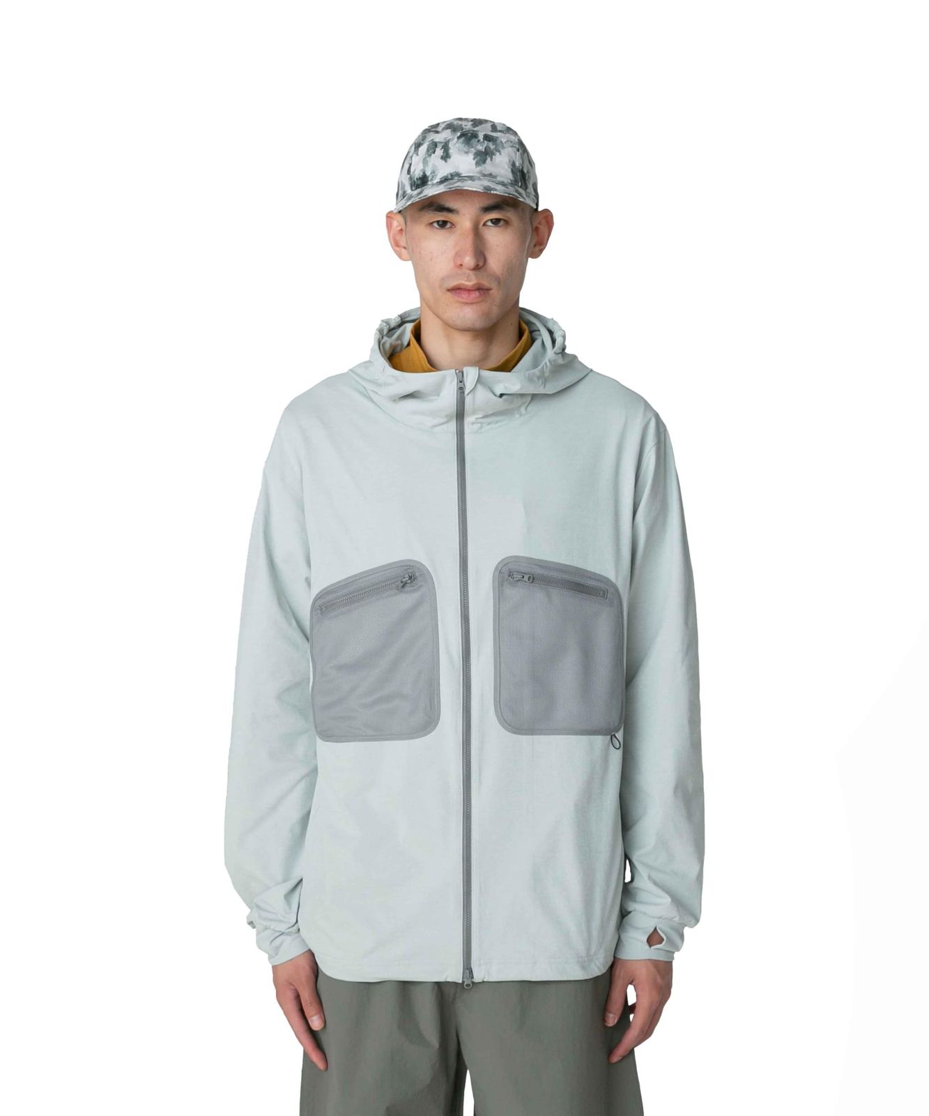 新着商品 スノーピーク(snow peak)Water Active Zip Up Hoodie JK-25SU013 アウター ジャケット パーカー フーディ ジップアップ メンズ レディース LIGHT GREY L