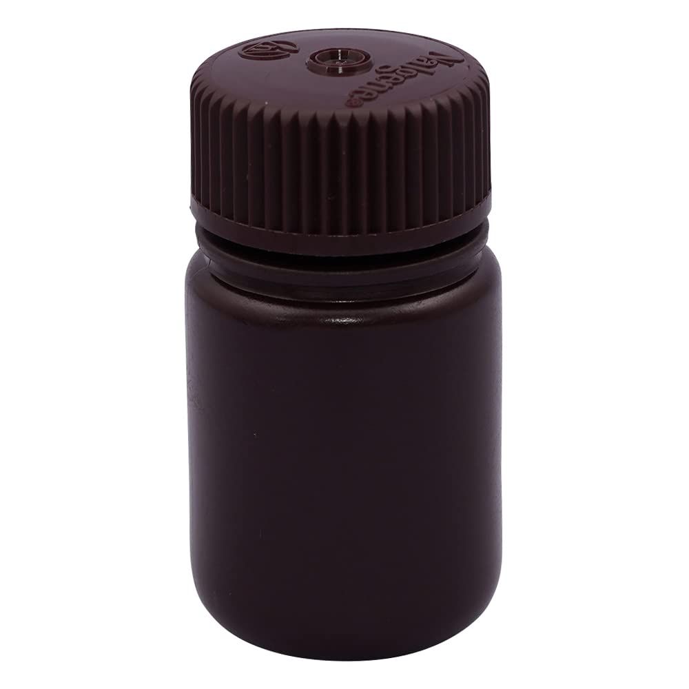 新品 NALGENE 広口試薬ボトル 褐色 30mL /1-2687-01