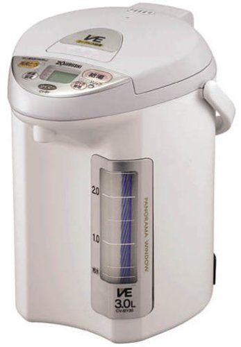 新品 ZOJIRUSHI VE電気まほうびん クリアグレー CV-BY30-HH