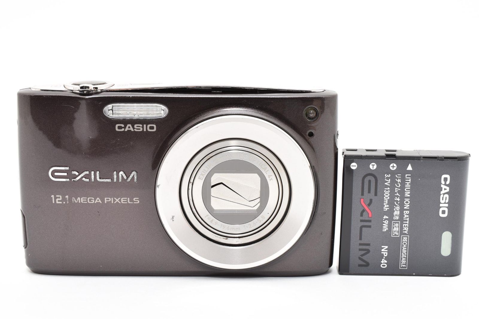 カシオ CASIO EXILIM EX-Z400 ブラウン #5241W0622