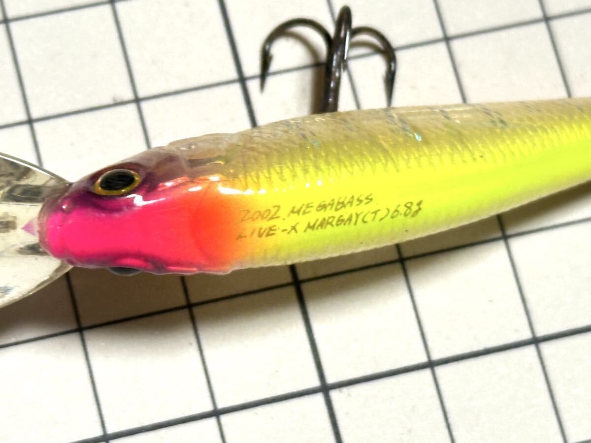 MEGABASS メガバス ハード ルアー 4点セット ANTHRAX XJ-100 LIVE-X