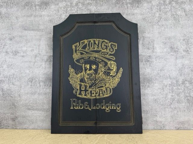 KINGS HEAD Pub & Lodging 木製 電子ダーツゲーム ＃79E003 Darts Fun