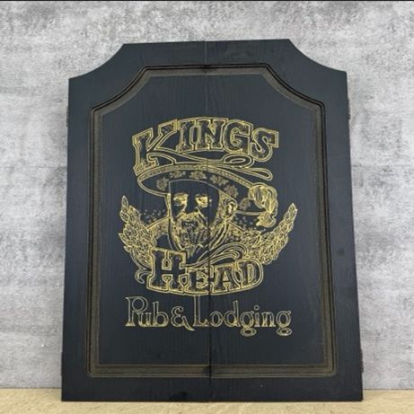KINGS HEAD Pub & Lodging 木製 電子ダーツゲーム ＃79E003 Darts Fun
