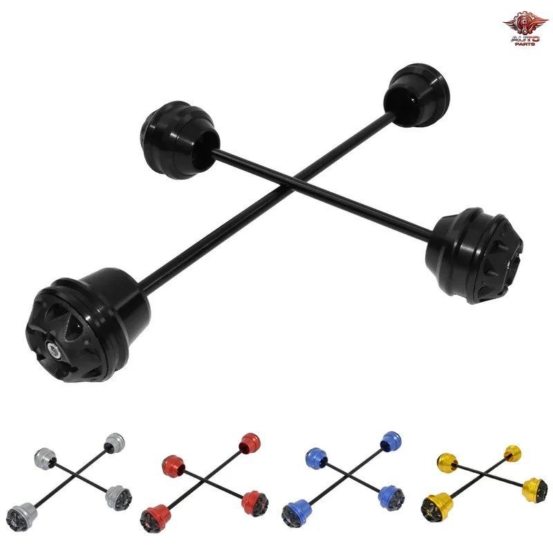 ヤマハ YZF R3 R25 2014 - 23 2個 ホイールフォークアクスルスライダーキャップ クラッシュプロテクター