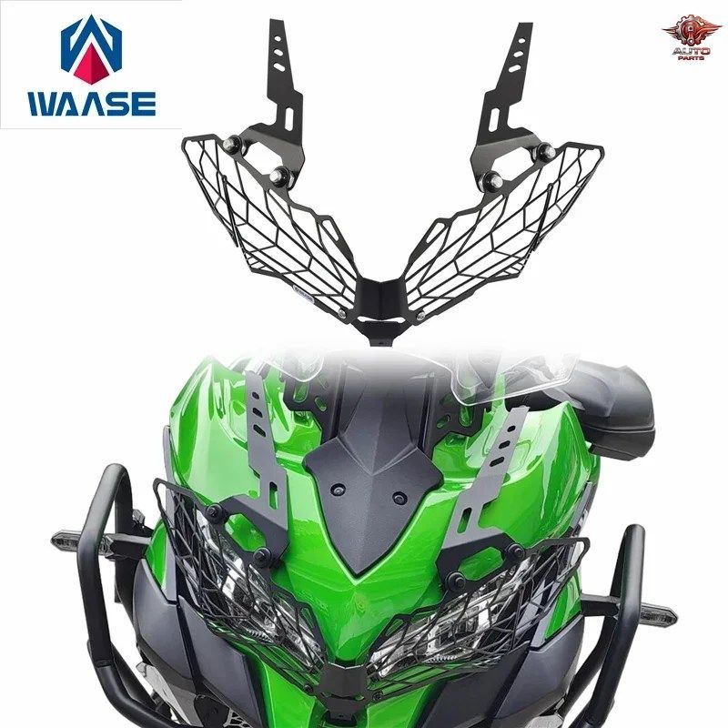 カワサキ VERSYS 1000 KLZ1000 2019 - 24 ヘッドライト ヘッドランプ ライトグリルガードカバープロテクター