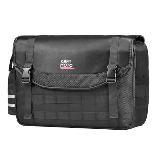【新品】KEMIMOTO バイク サイドバッグ 15L バイク用 サドルバッグ レブル250 サイドバッグ汎用 防撥水 ドリンクホルダー付属 金具防錆 小物収納 汎用性rebel250/500/1100 VN250 ct125 dax250 75e0ed6f