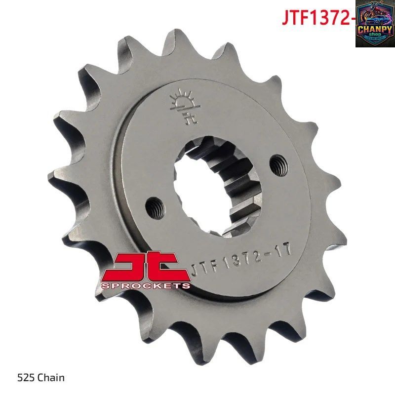 JTF1372 17T ホンダ VT750 CCD OW 1998-2003 ドライブトレイン部品 ギア オートバイホイール スチール製リアスプロケット