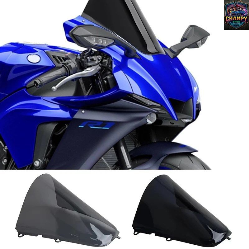 ヤマハ R1 YZF-R1 2020 2021 2023 2024 用 ウインドシールドカバー保護高さ調整 ウインドスクリーン スポイラーケース ウインドディフレク