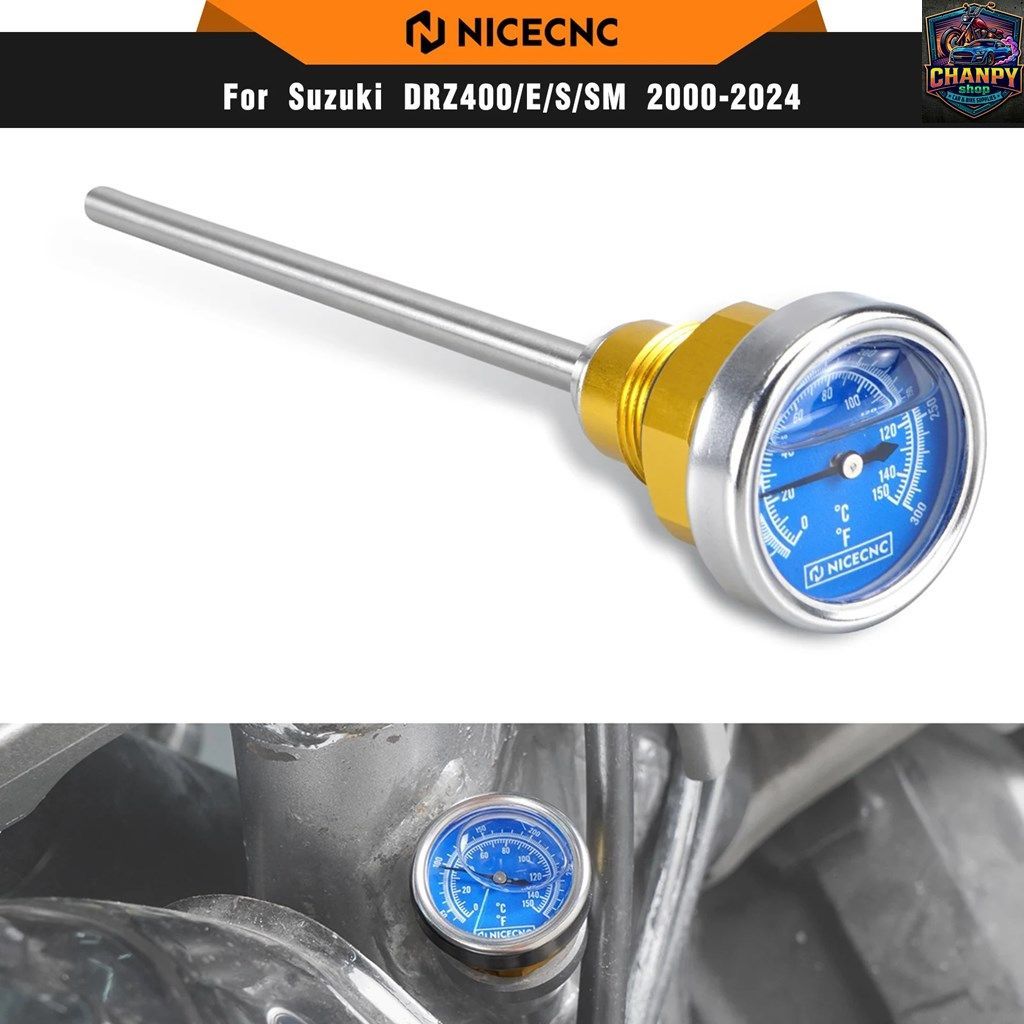 DRZ400 DRZ400S DRZ400E DRZ400SM DR-Z 400 E S SM 2000-2024 オートバイ用オイル温度計ディップスティック