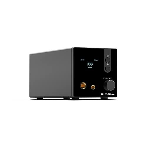 S.M.S.L M300SE D/Aコンバーター Bluetooth 5.0対応/ ハイレゾ対応 / 「CS43131」x2搭載 / バランス・アンバランス・ヘッドホンアンプ付き 高性能 Mini USB DACJu