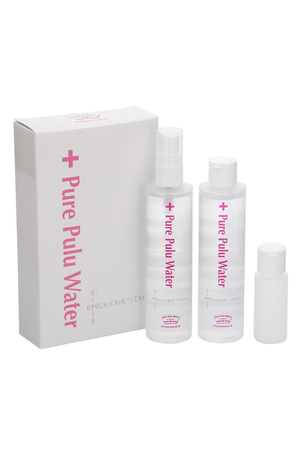 新着商品 ピュアプルウォーター Pure Pulu Water for nurse (ボトル150mL+スプレー150mL+持ち歩きに便利な空ボトル30mL) 何度洗っても潤いが続くナース発のハンドケア