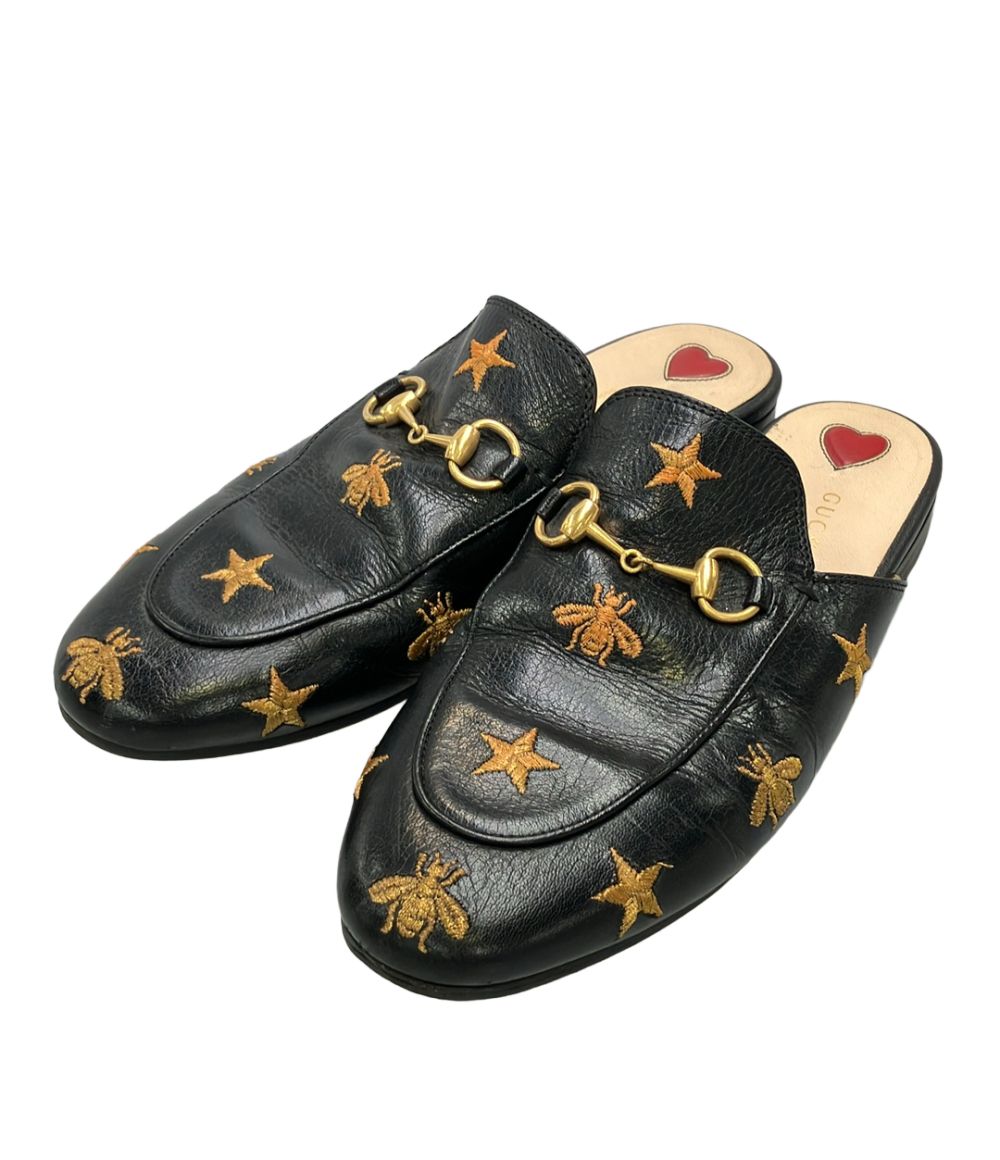 グッチ プリンスタウンミュール スリッパ 505268 レディース SIZE 37 (23.5cm) GUCCI