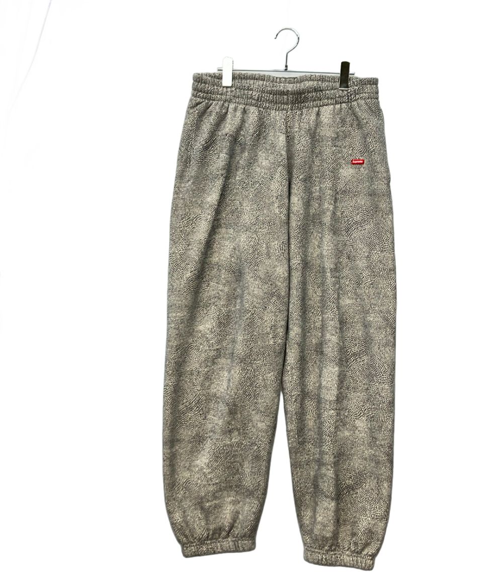 シュプリーム スモール ボックス スウェットパンツ スネークスキン メンズ SIZE M Supreme