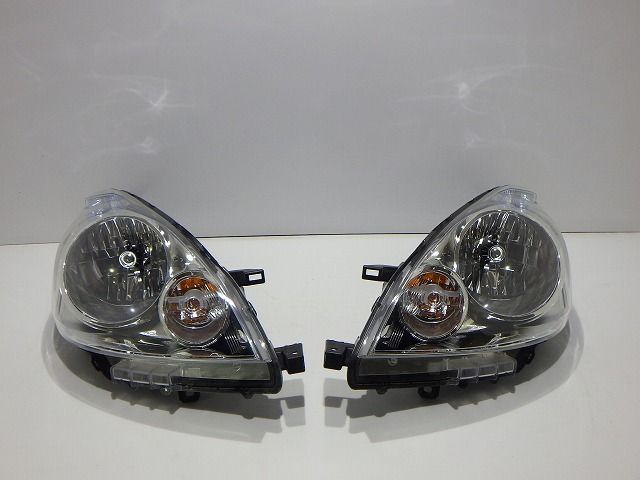 ノート　ヘッドライト　左右　ハロゲン　E11　NE11　後期　H005　G　26060/26010-8Y20A　コーティング　美品　260613042