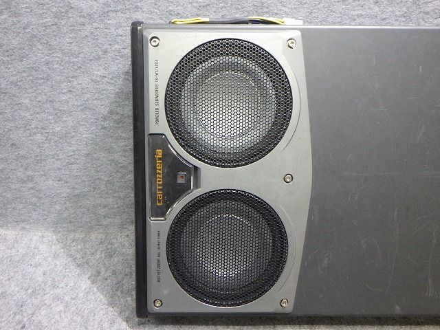 カロッツェリア TS-WX1600A サブウーハー スピーカー アンプ内蔵 配線