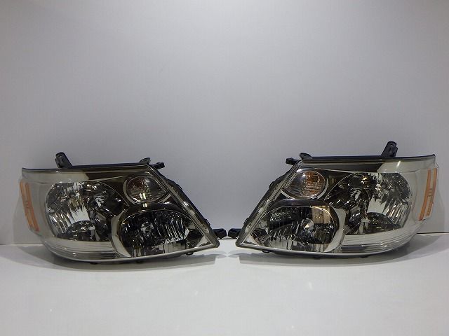 10系 アルファード ヘッドライト左右 HID ANH MNH 10/15 前期 58-2 3 81150/81110-58030 コーティング 綺麗 260616042