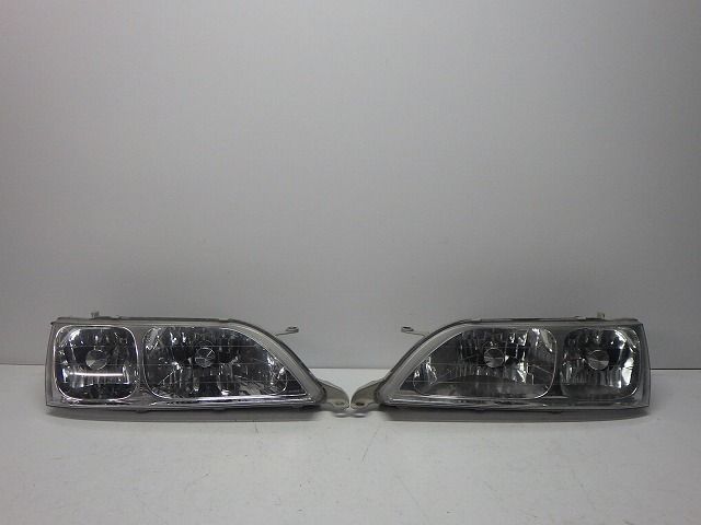 クレスタ　ヘッドライト　左右　ハロゲン　GX　JZX100/105　22－258　70　81150/81110-22701　コーティング　綺麗　前期　260616242